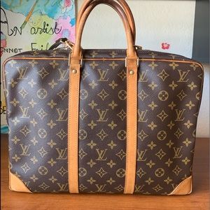 Authentic Louis Vuitton Porte Voyage Bag